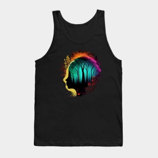 Fall in the mind Tank Top